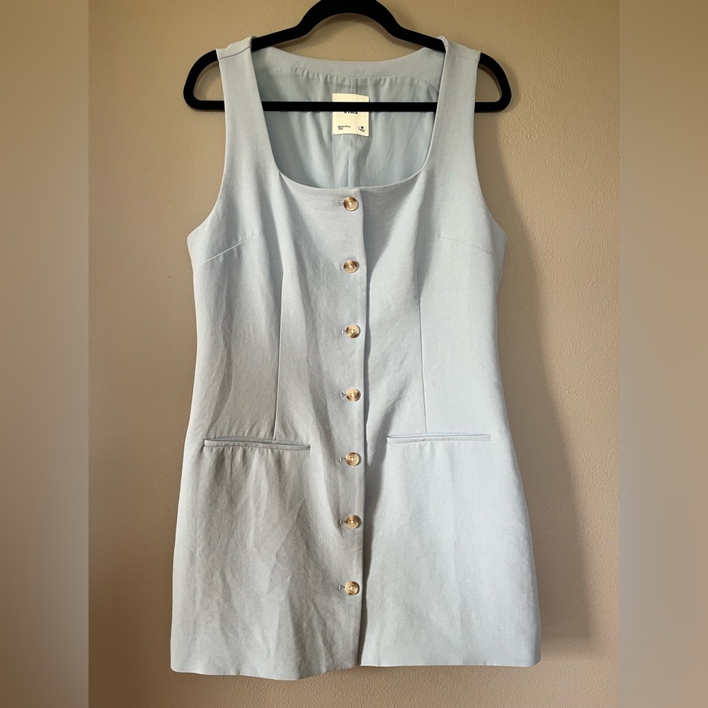 Abercrombie & Fitch Light Blue Mini Dress